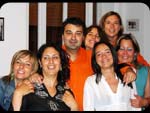 Laura, Enrica, Al, Tamara, Susanna, Do e Giorgia 